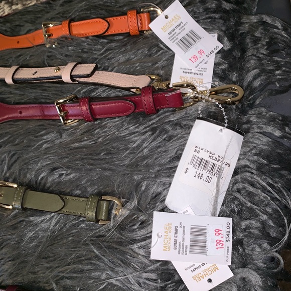 Michael Kors Guitar Leather Purse Strap - Picture 4 of 11